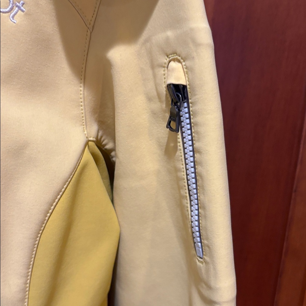 Yellow Marmot lightweight ski jacket removable hood women’s L - Picture 3 of 10